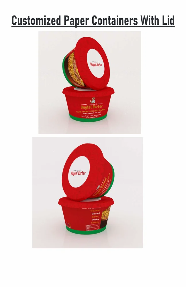 Round Paper Containe