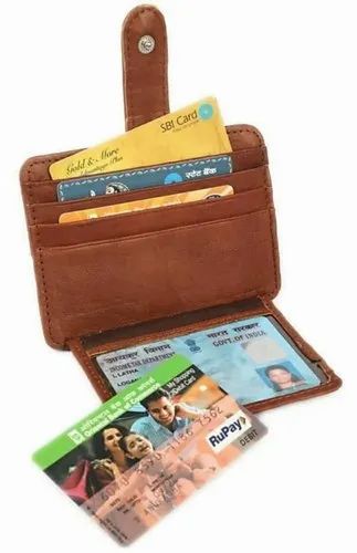 Leather Credit Card 