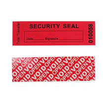 Security Void Sticke