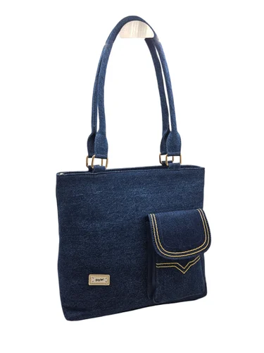 classy denim handbag