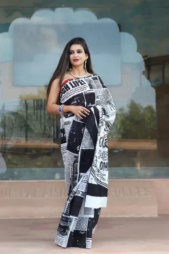 Paper Cotton Saree