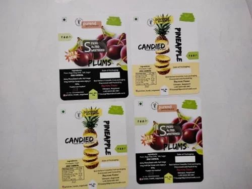 Die-Cut Label Sticke
