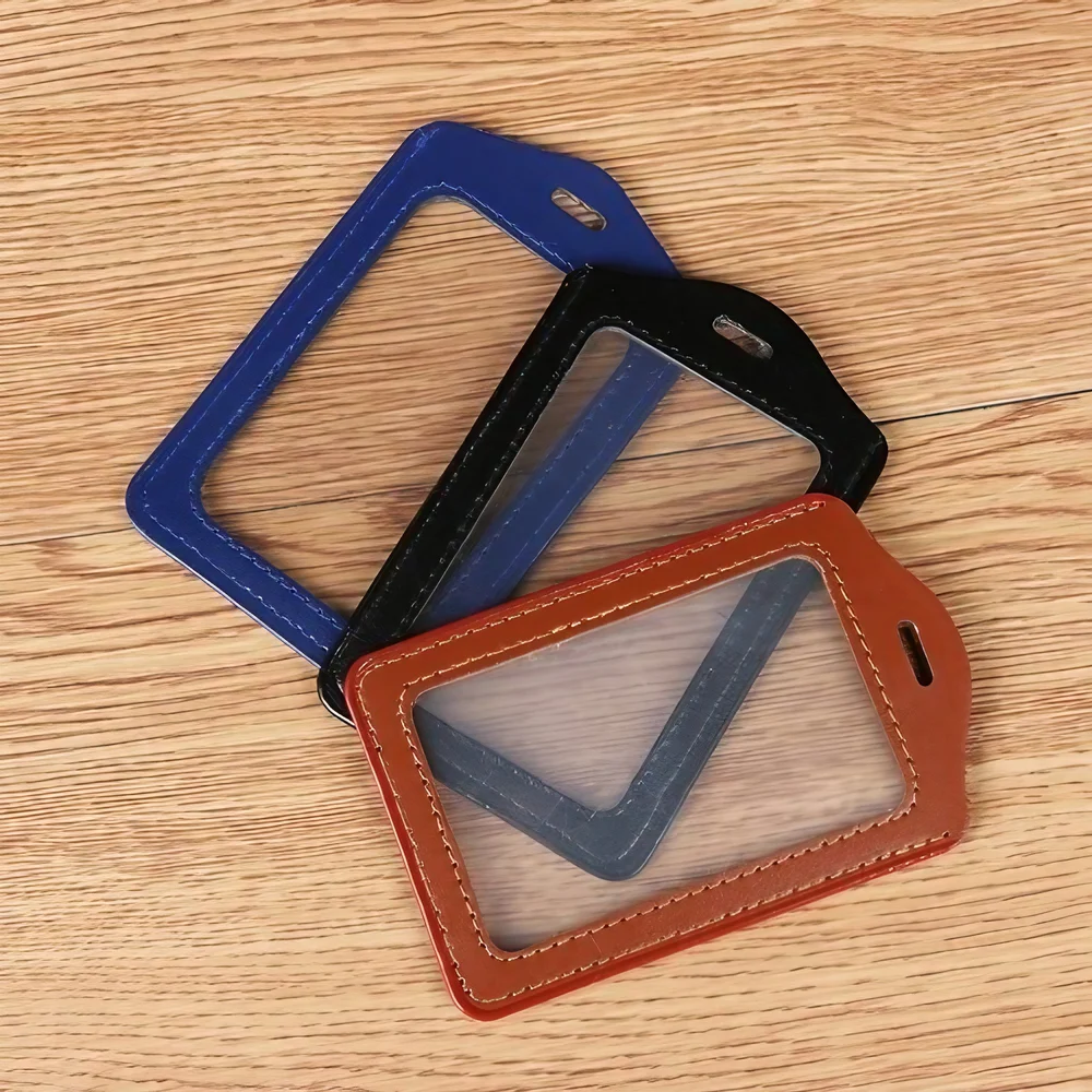 Leather ID Card Hold