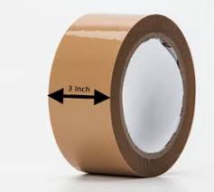 3Inch Brown BOPP Tap