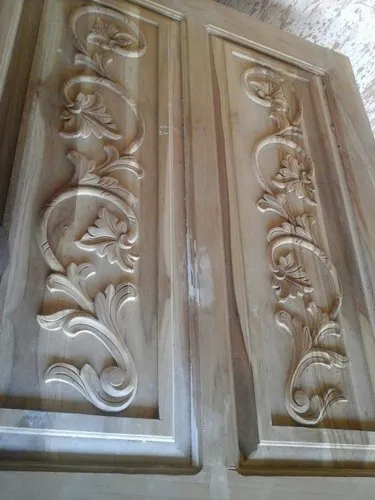 Hand Carved Wooden P