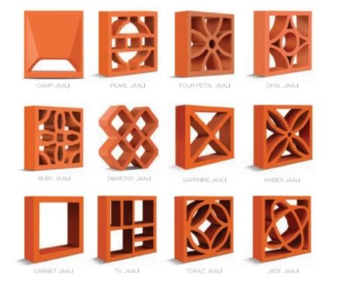 Terracotta Clay Jali