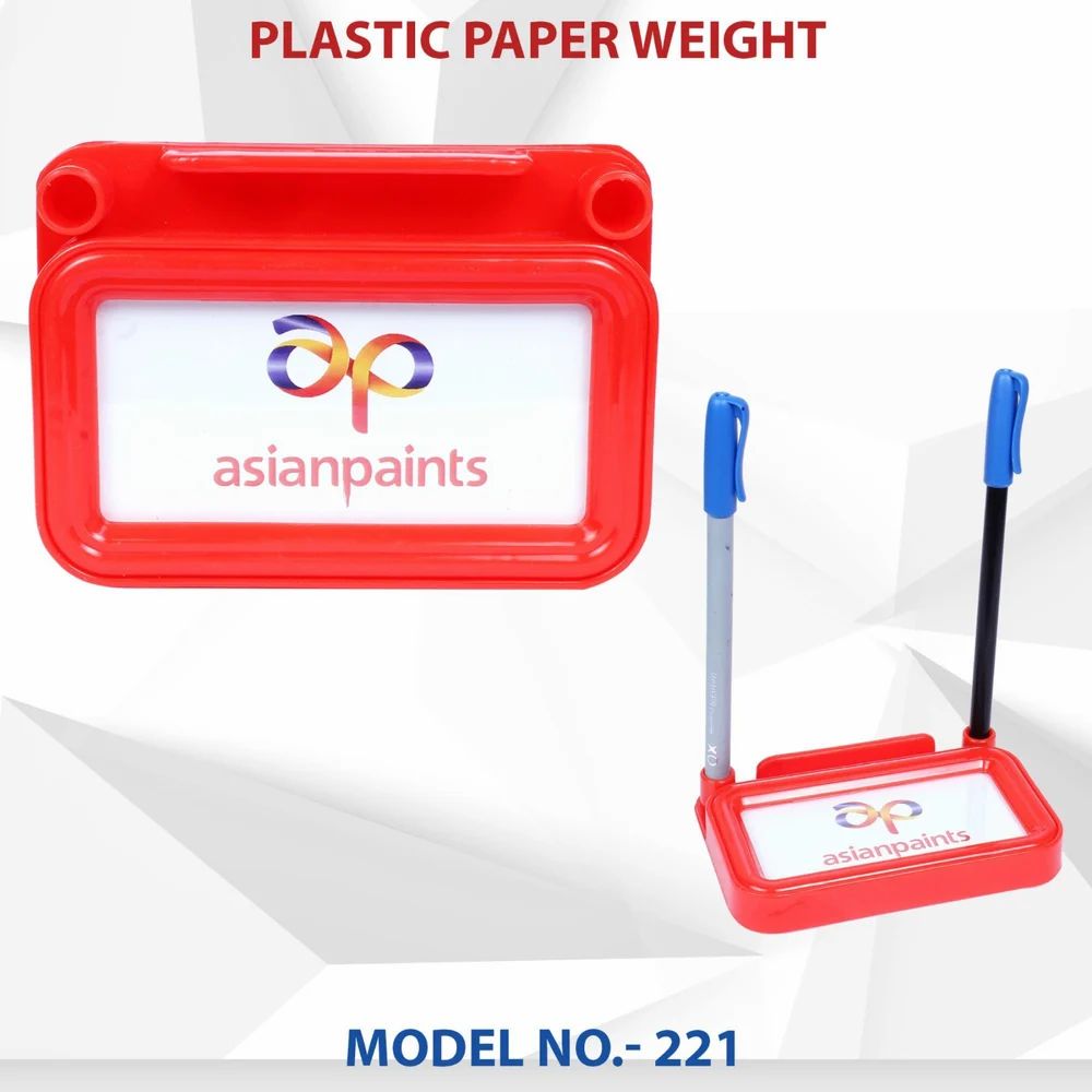 Plastic Paper Weight