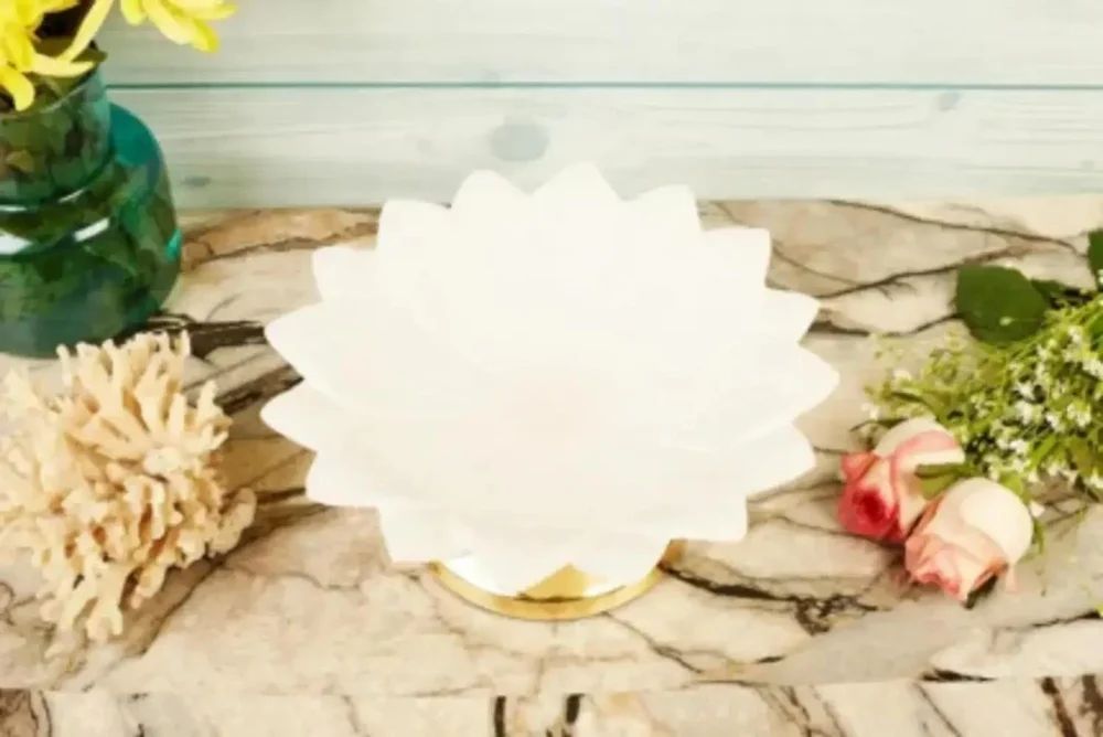 Brass Marble Lotus B