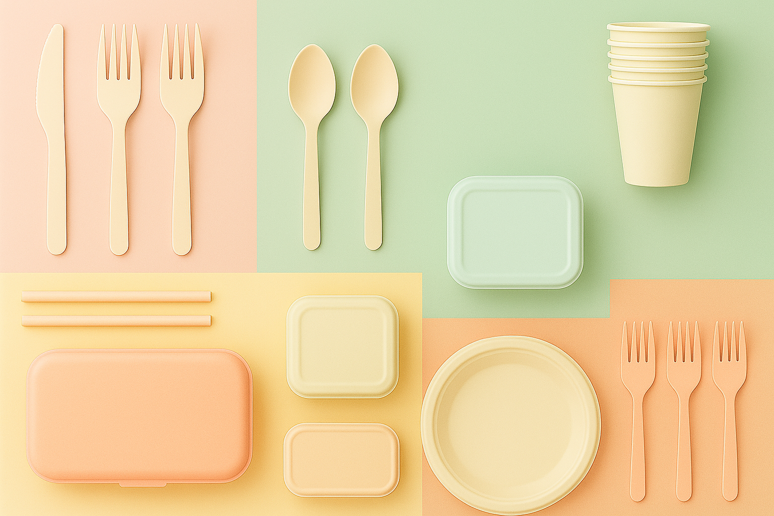 Plasctic cutlery and goods