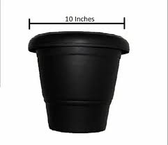 Plastic round pot