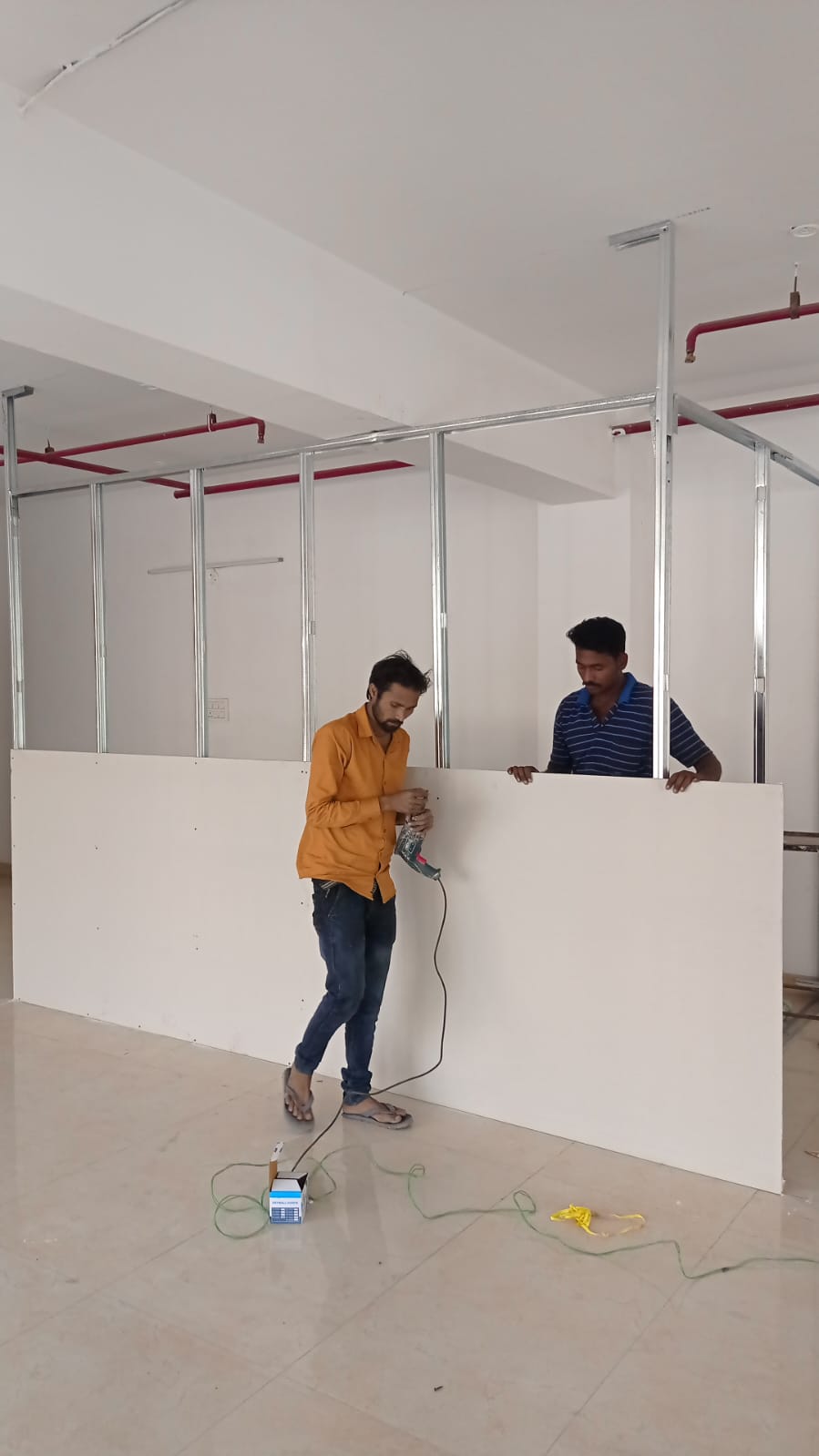 Gypsum Drywall Partitions
