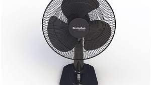 Black Crompton Table Fan