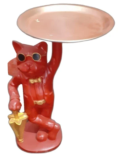 Polyresin Dog Tray S